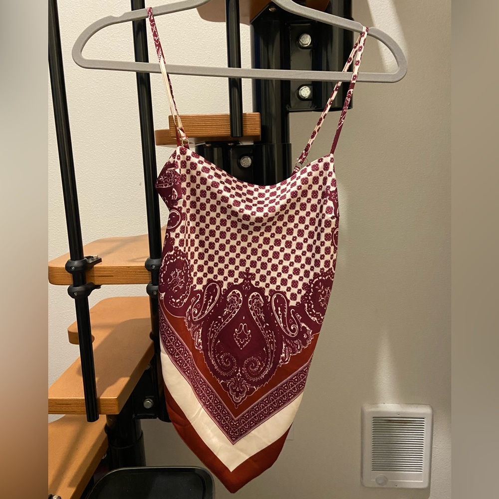 Tie back blouse